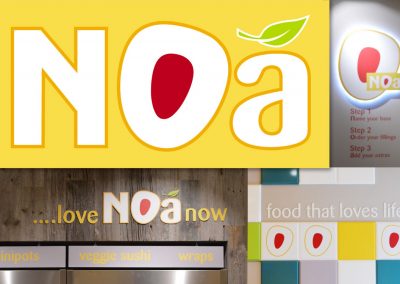 Photo: Noa food retail branding