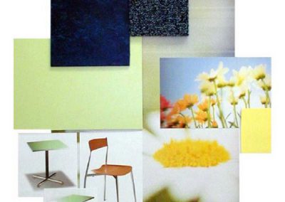 Mood board for Crown Worldwide - staff cafe