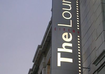 Photo:Brand and sign design for arthouse cinema