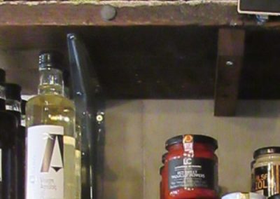 Photo: shelf with condiments